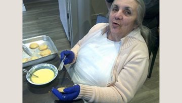 County Durham care home Residents bake up a storm